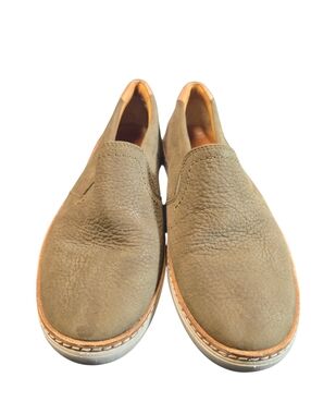 Sperry Top-Sider Gold Cup Rey Sneaker Brown/Olive Leather Women's Sz 6.5